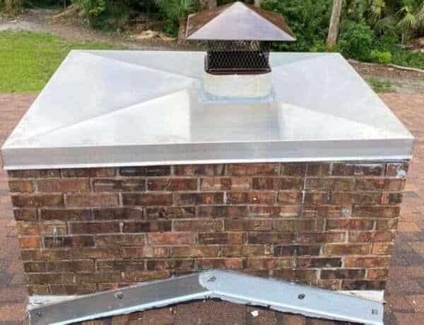 Chimney Chase Cover Replacement in Ocala